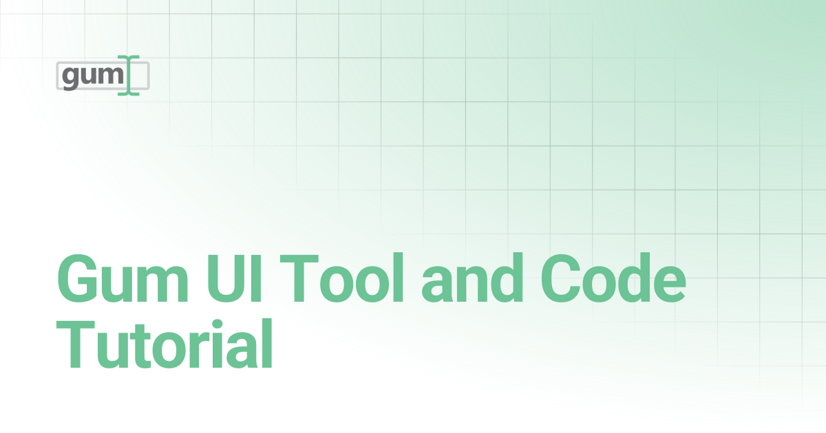 Gum UI Tool and Code Tutorial | Gum